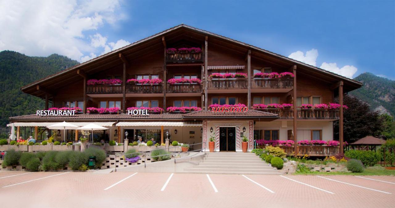 Salzano Hotel - Spa - Restaurant Unterseen エクステリア 写真
