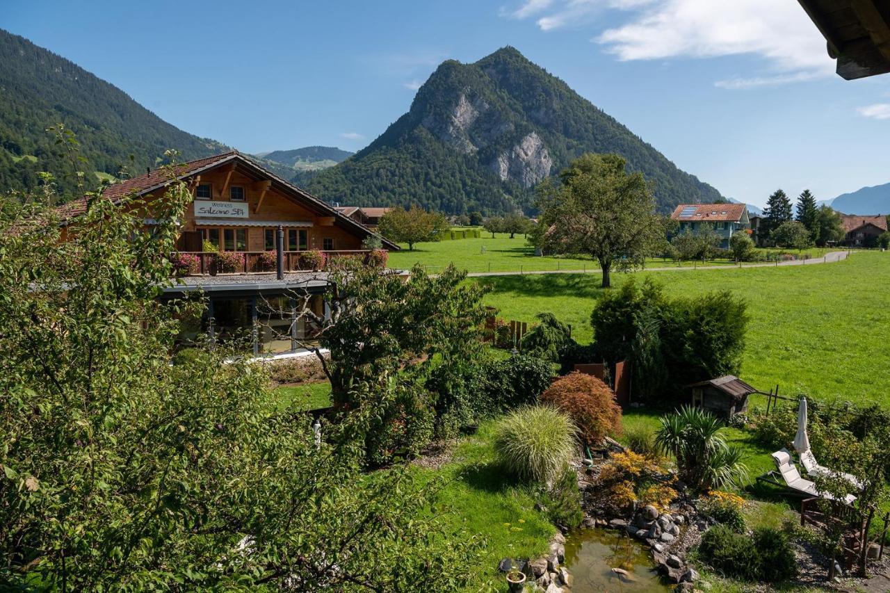 Salzano Hotel - Spa - Restaurant Unterseen エクステリア 写真